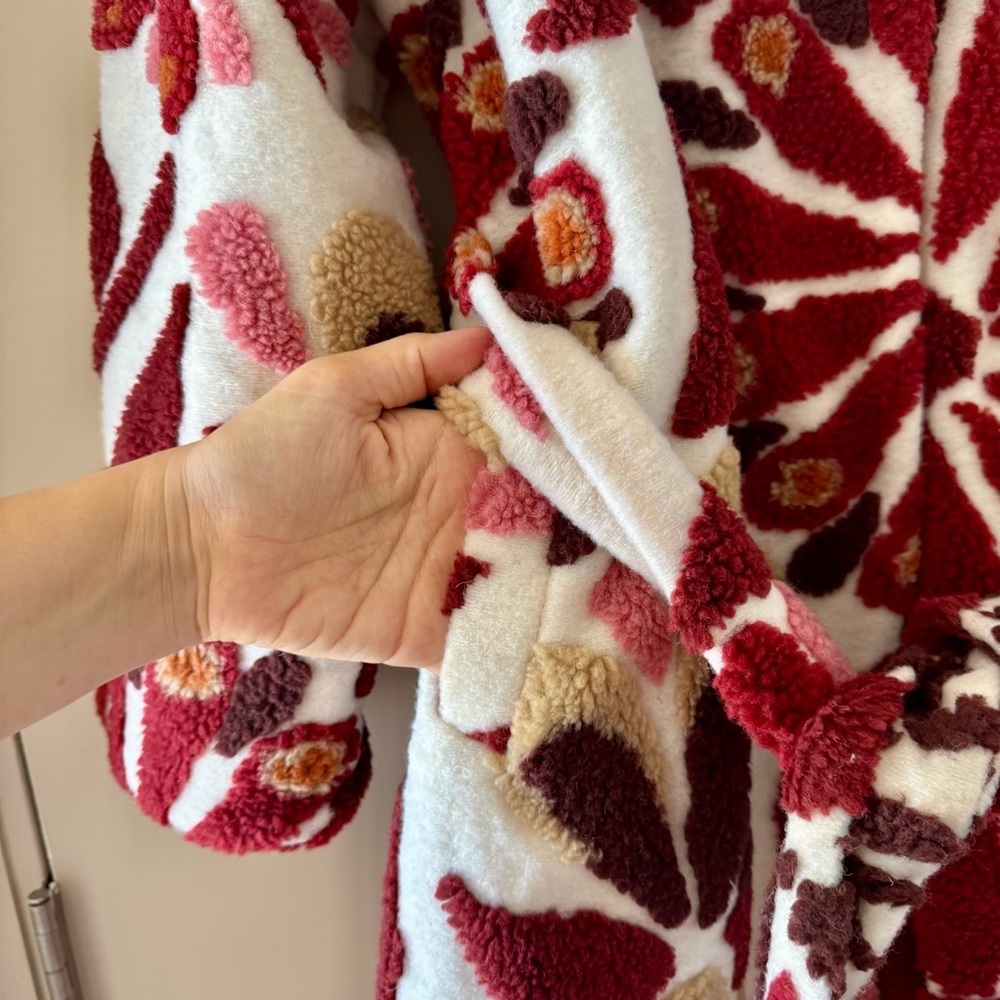 FARM RIO Ainika Flowers Fleece Coat - Picture 11 of 15